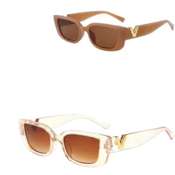 Stylish Brown Sunglasses - Picture 1 of 4